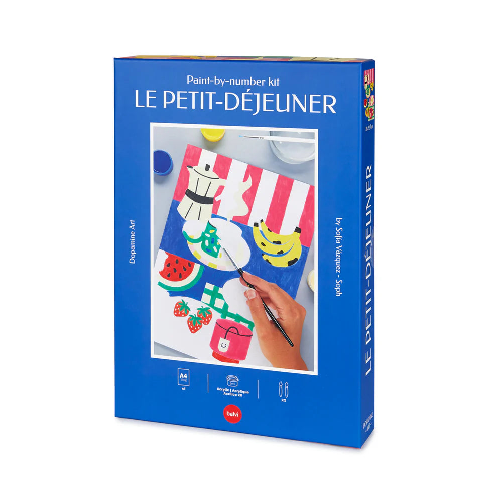 Kit Peinture - Le Petit Dejeuner