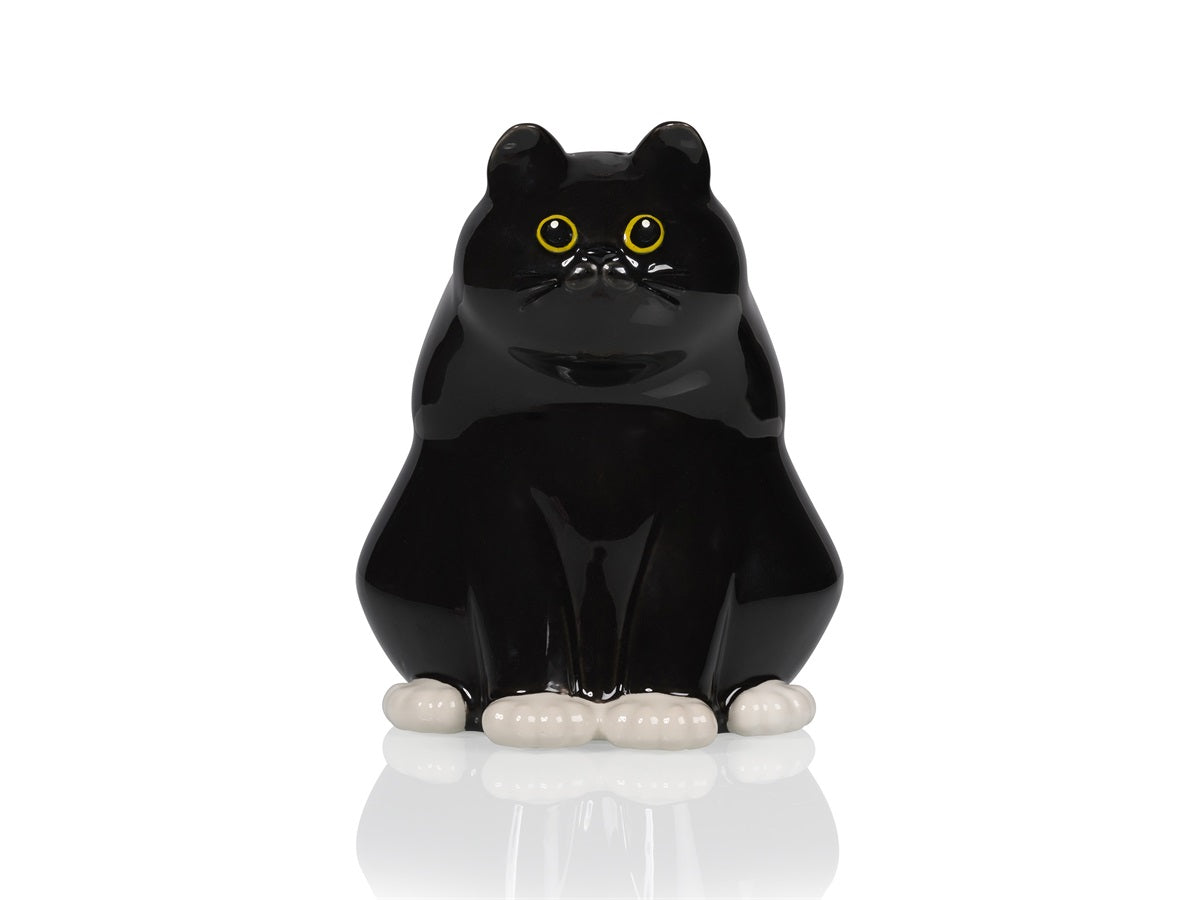 Vase Black Cat