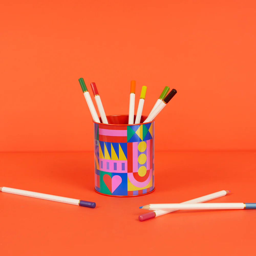 Pot À Crayons Los Pepes - Hearts Rouge