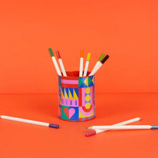 Pot À Crayons Los Pepes - Hearts Rouge