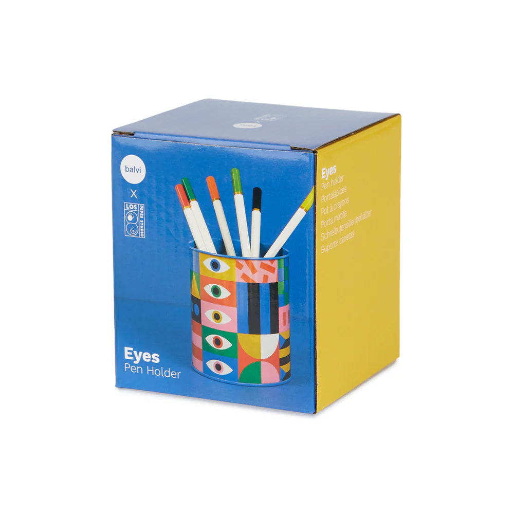 Pot À Crayons Los Pepes - Eyes Bleu