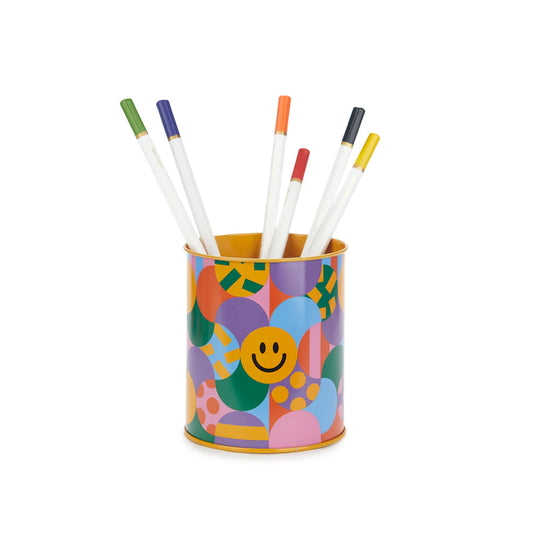 Pot À Crayons Los Pepes - Smiley Jaune