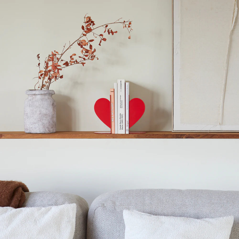 Serre Livres Coeur Rouge