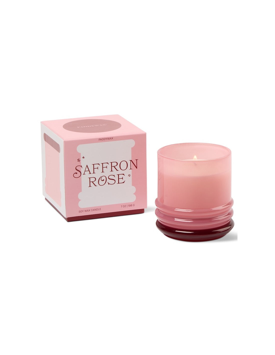 Bougie Stacked - Saffron Rose