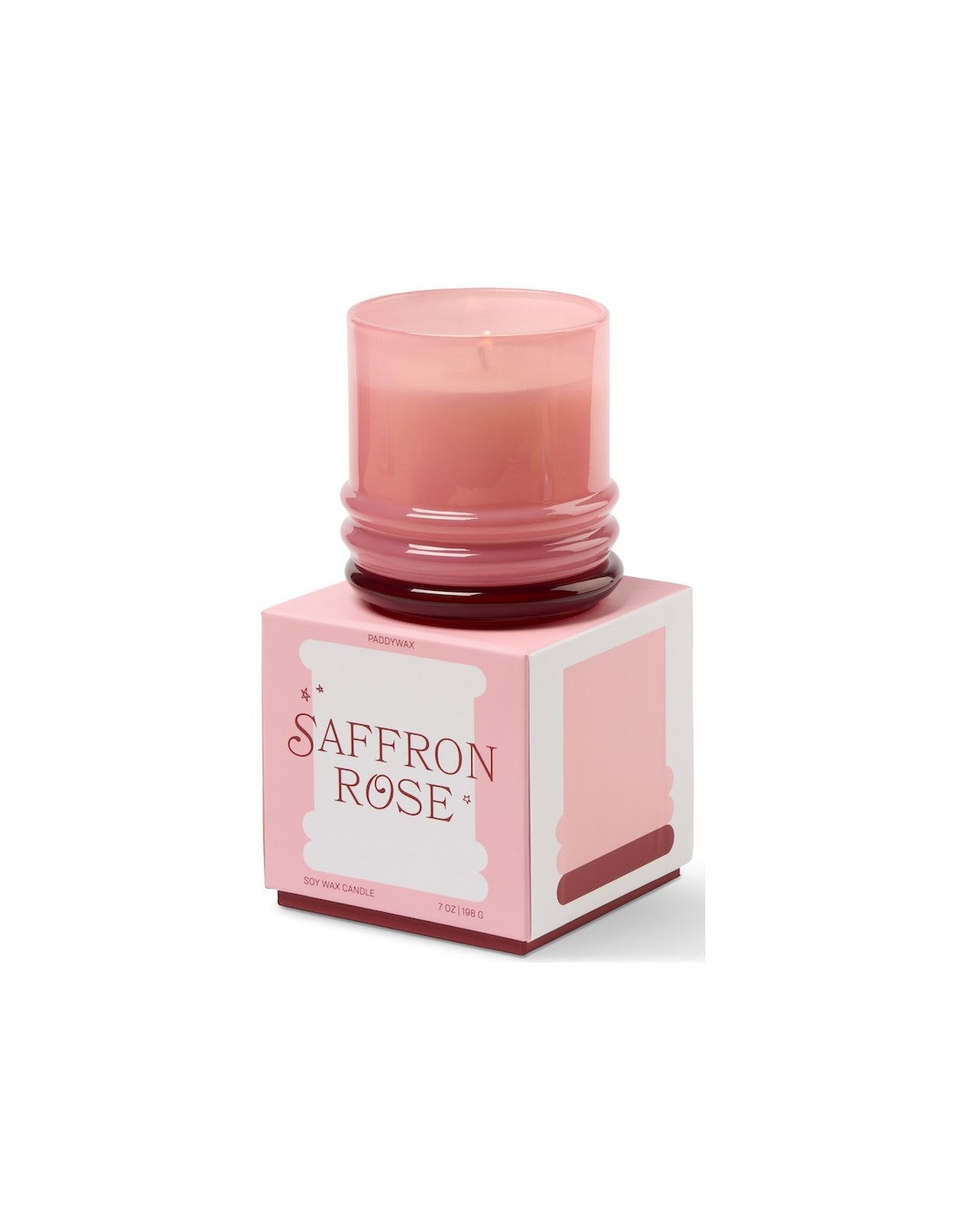 Bougie Stacked - Saffron Rose