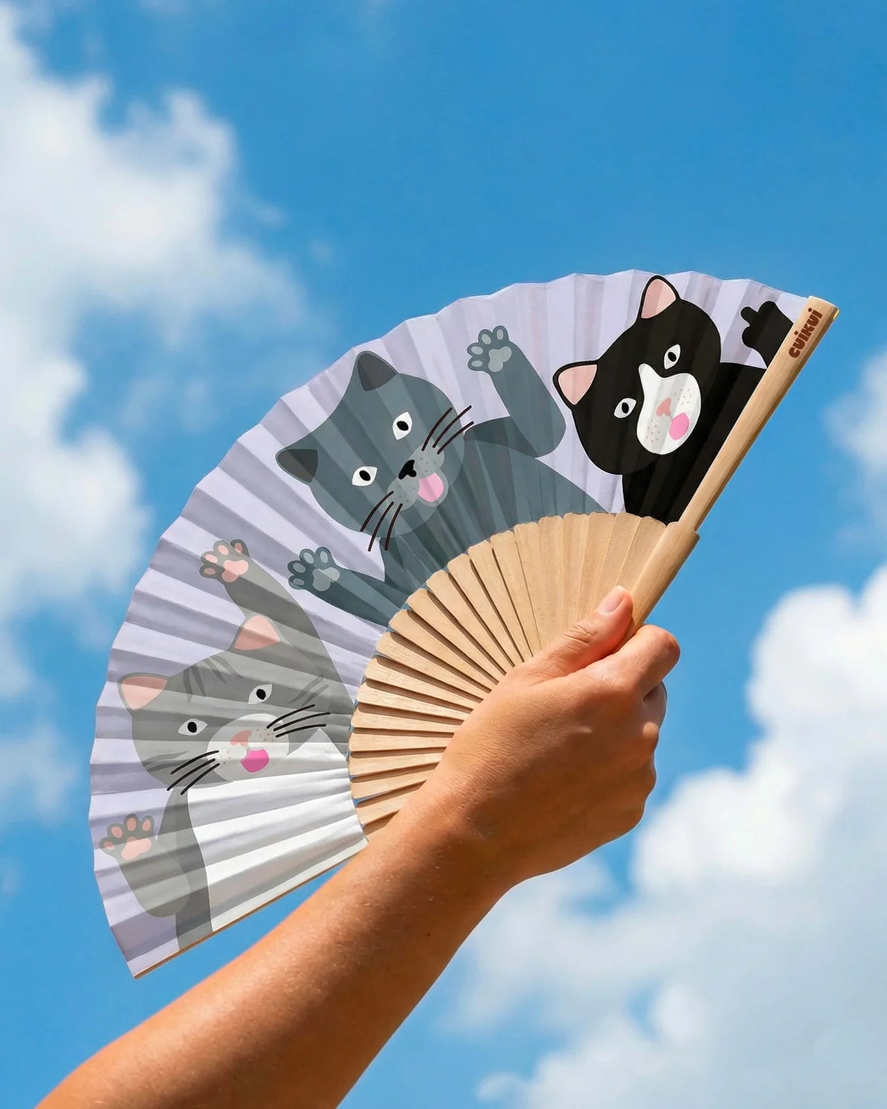 Éventail Kitty Gang
