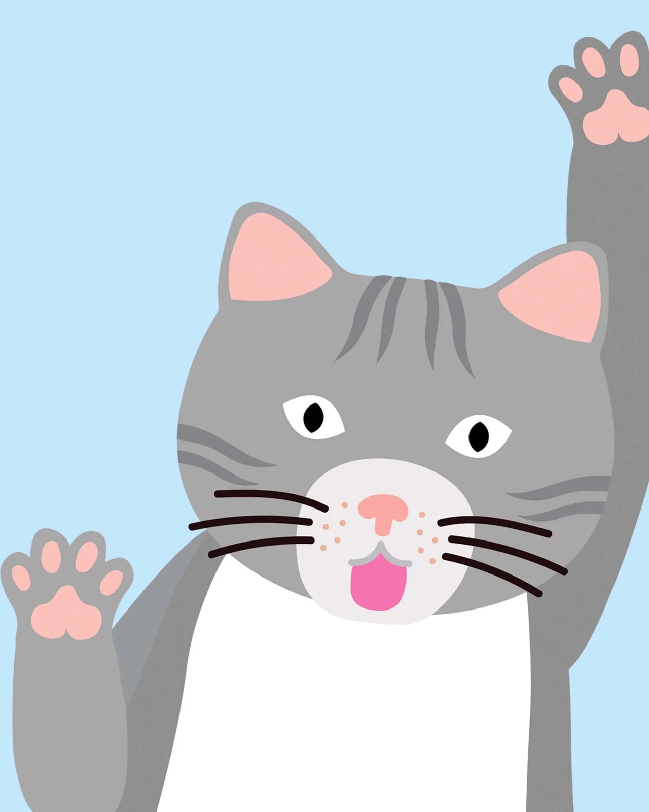 Éventail Kitty Gang