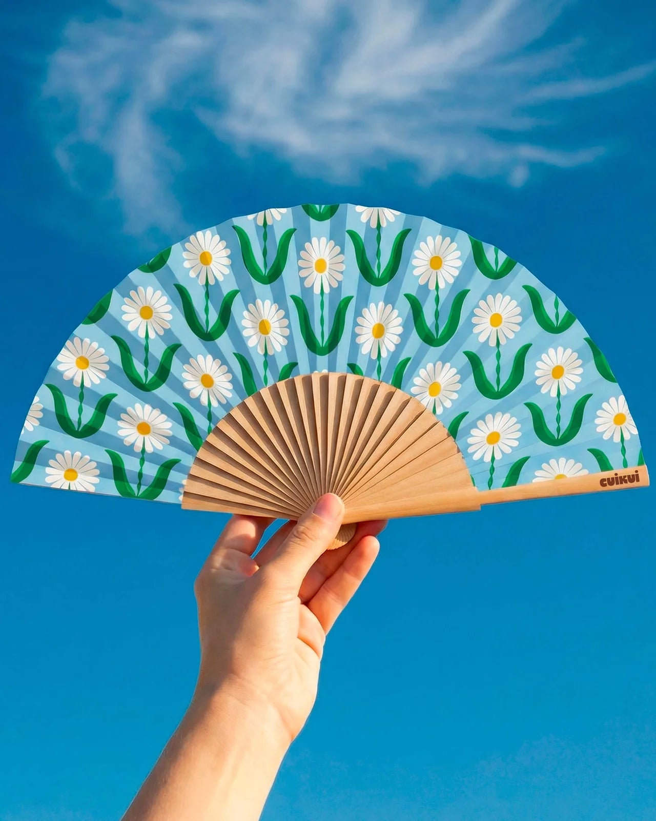 Éventail Daisy Pattern