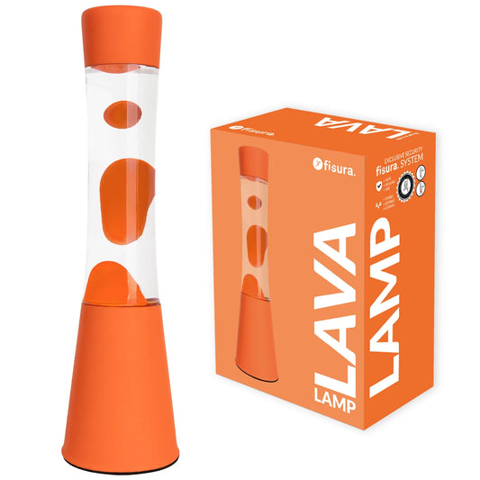 Lava Lamp - Monochrome Orange
