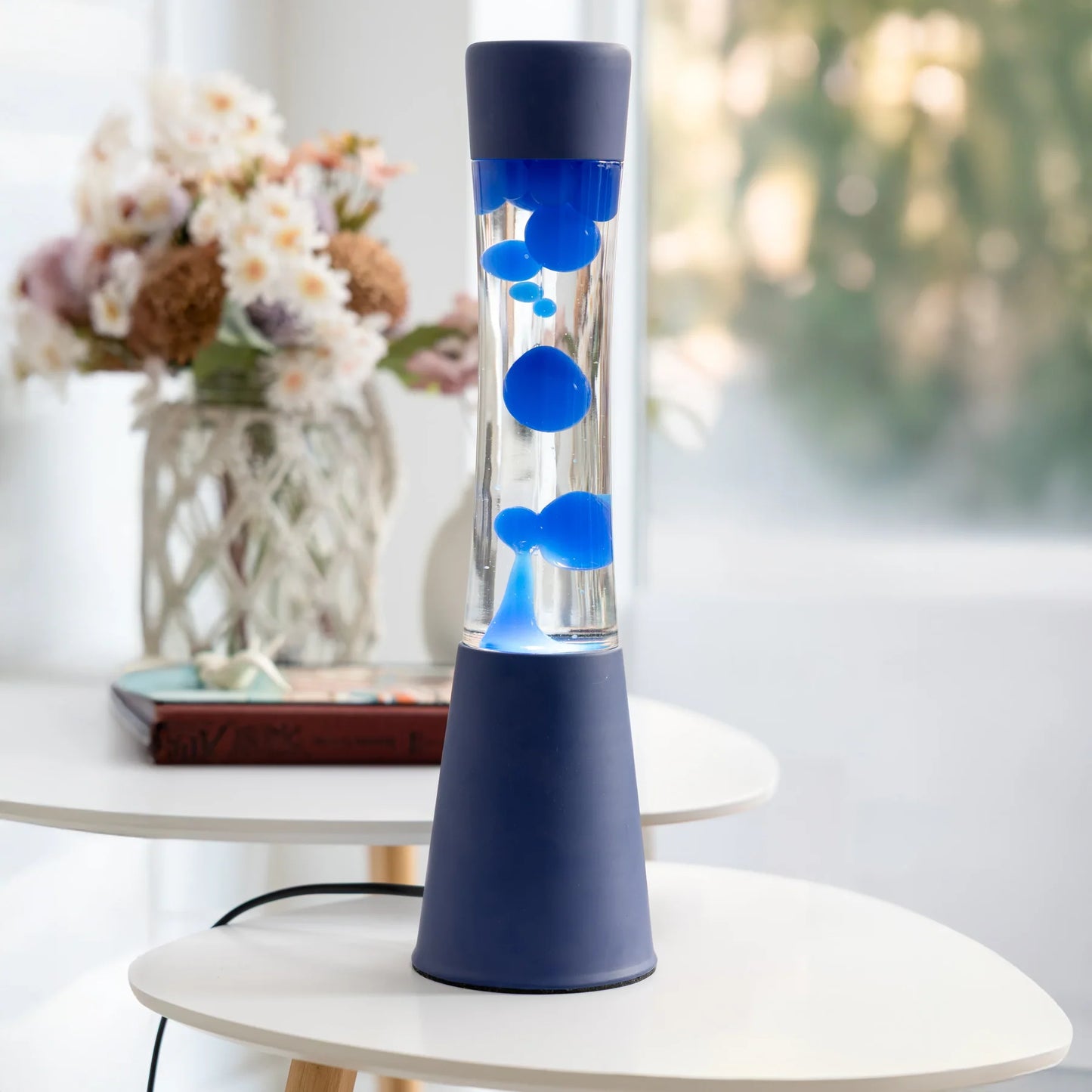 Lava Lamp - Monochrome Bleu