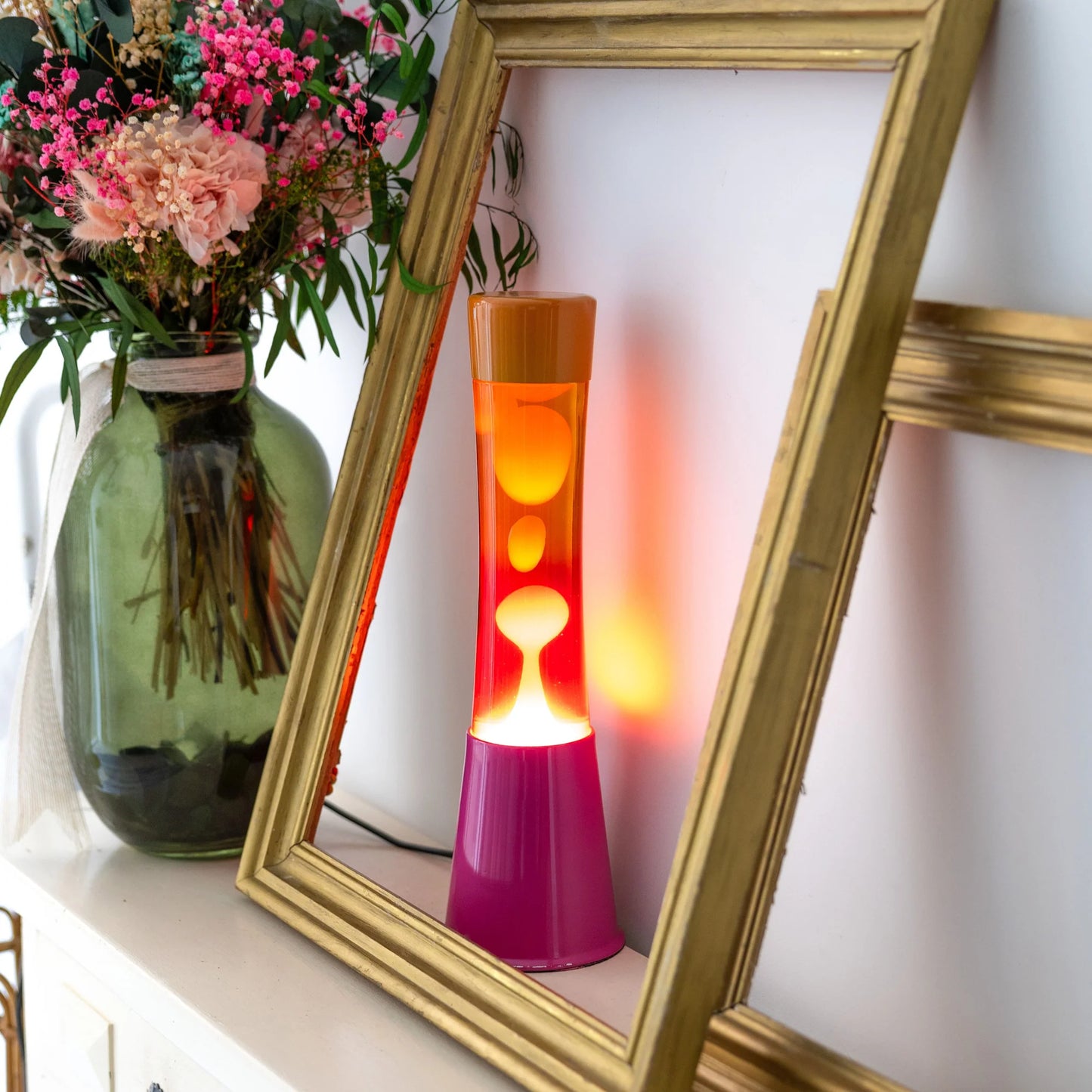 Lava Lamp - Orange Gradient