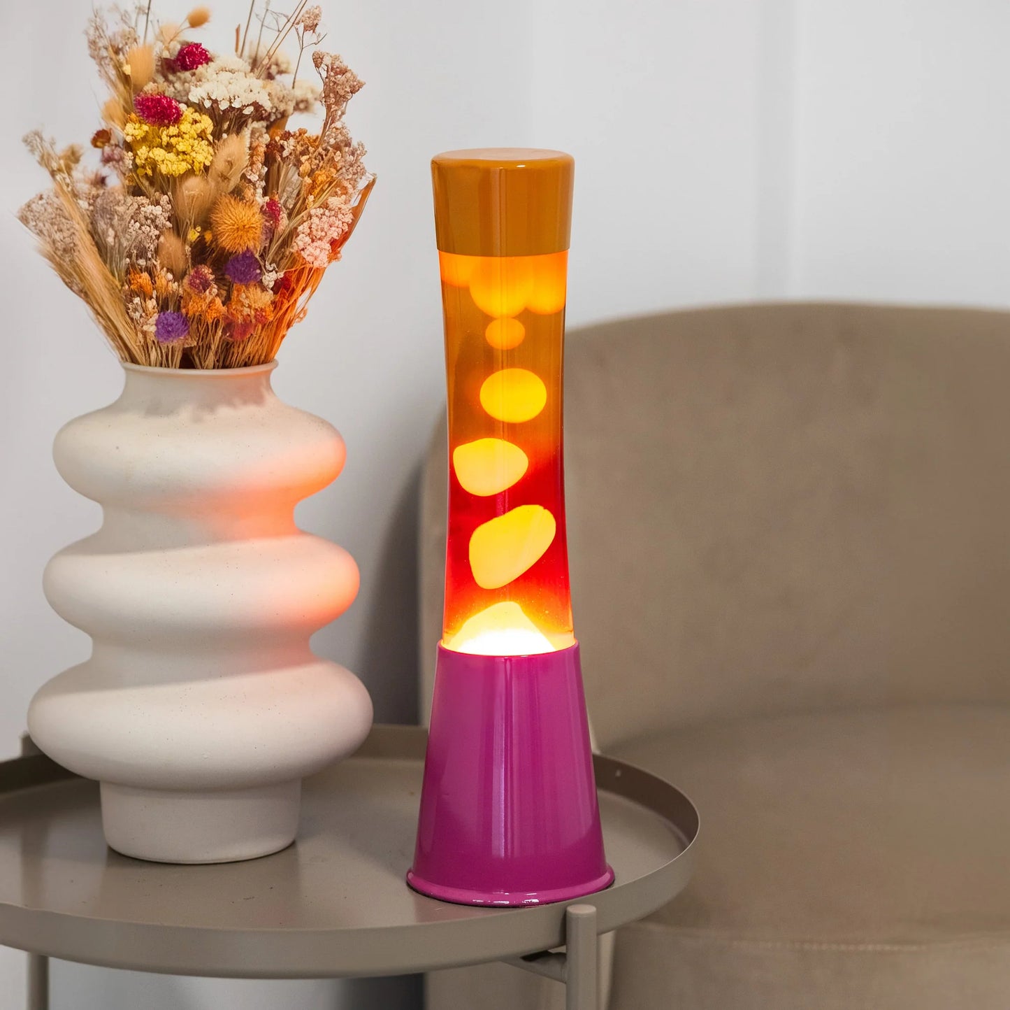 Lava Lamp - Orange Gradient