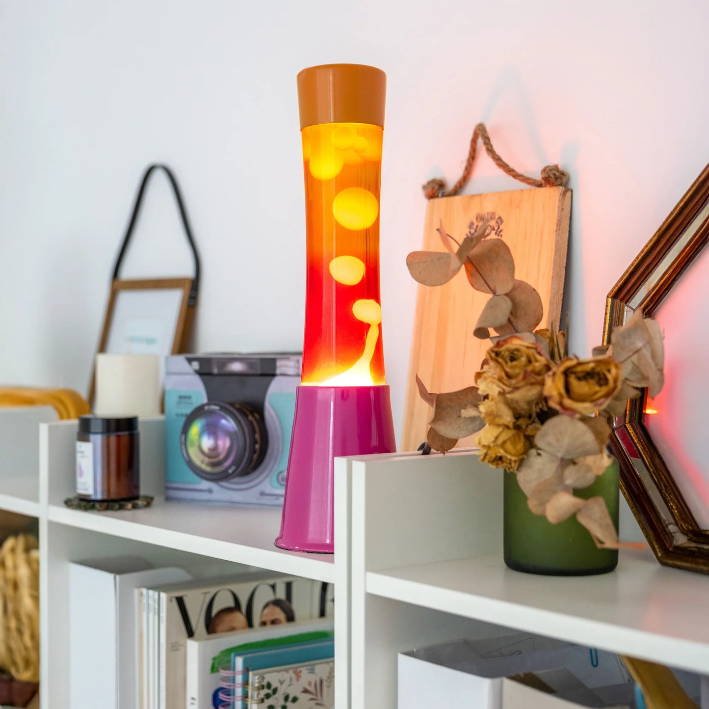 Lava Lamp - Orange Gradient