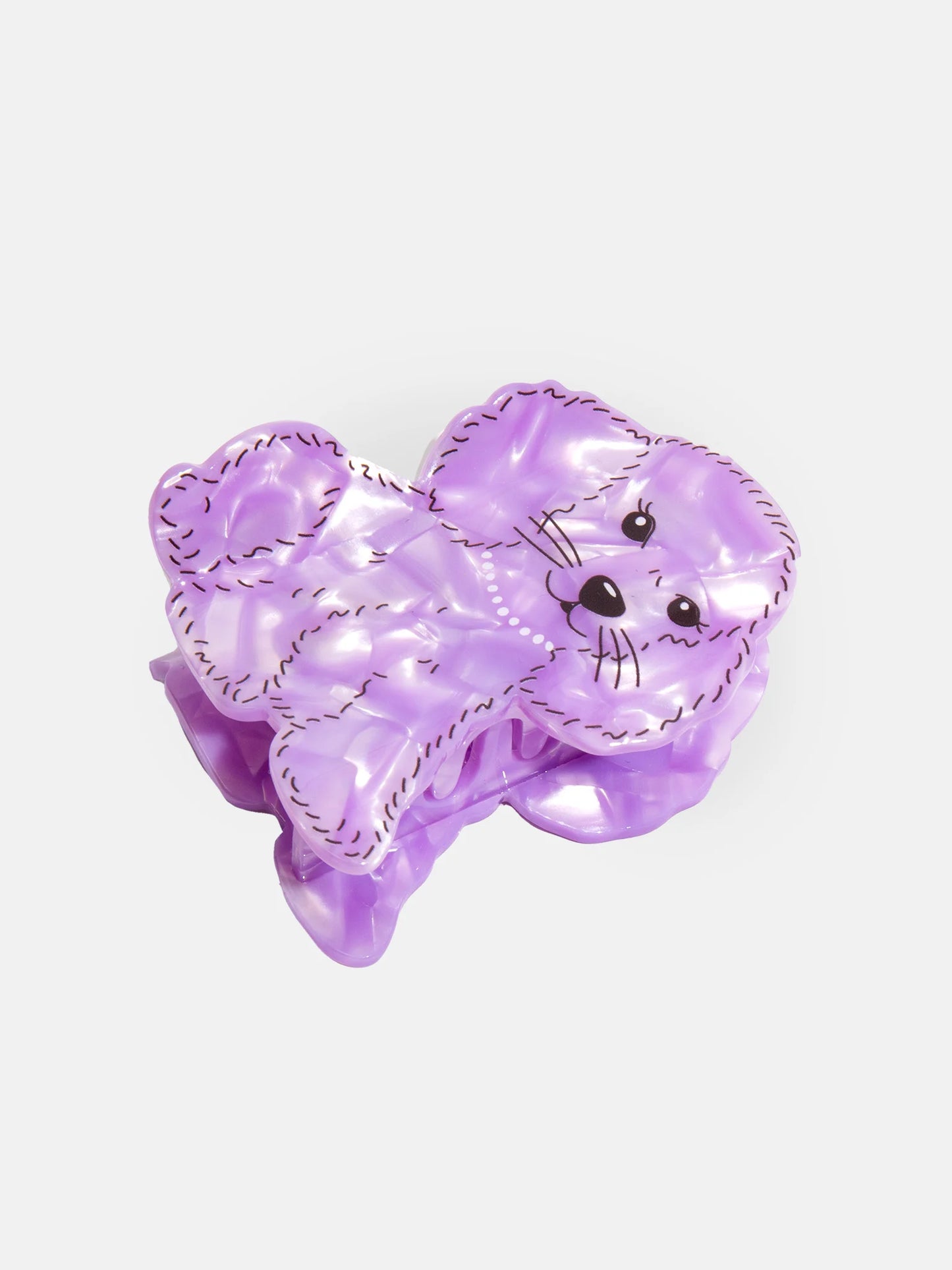 Pince À Cheveux Purple Dog