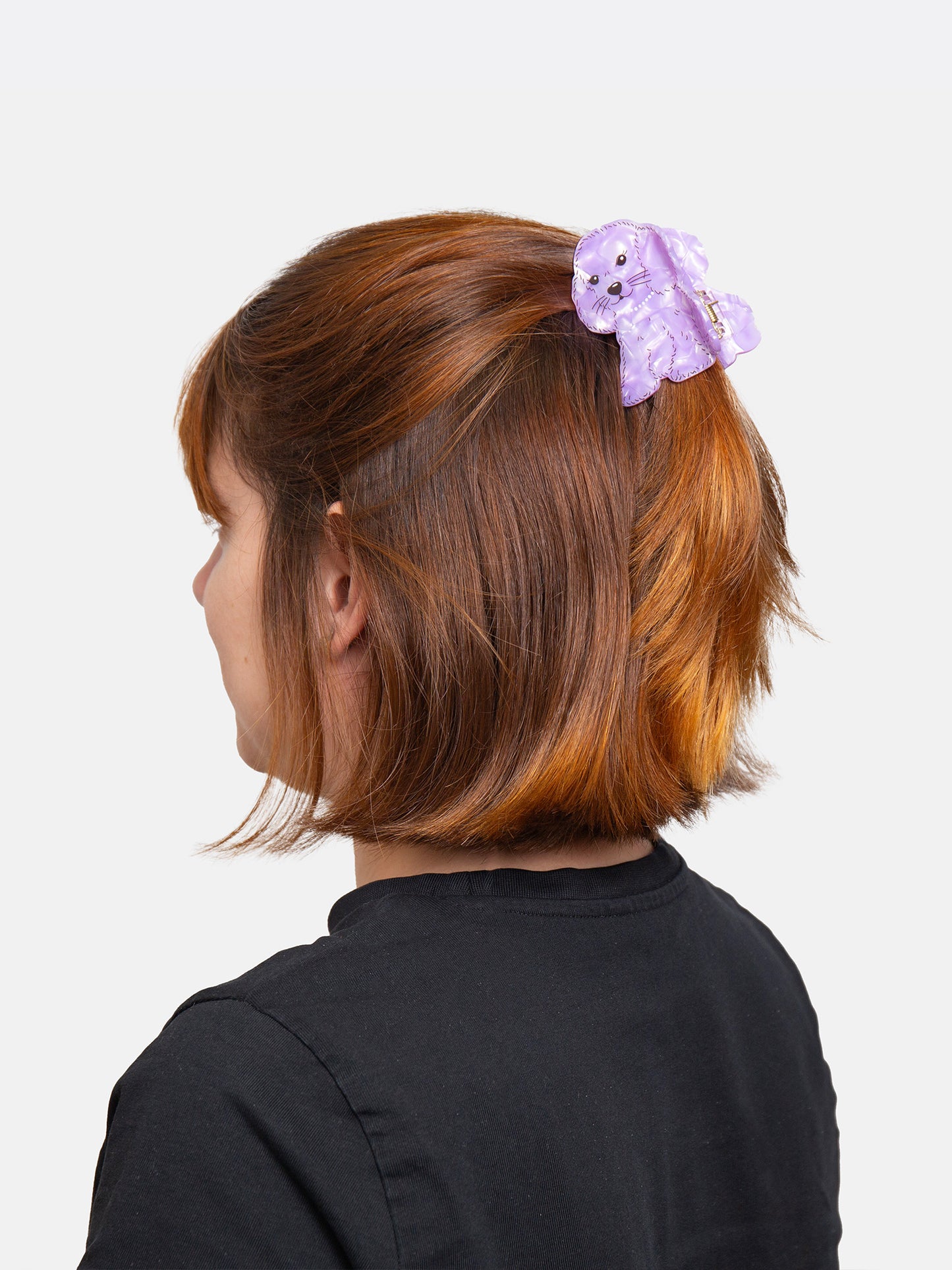 Pince À Cheveux Purple Dog