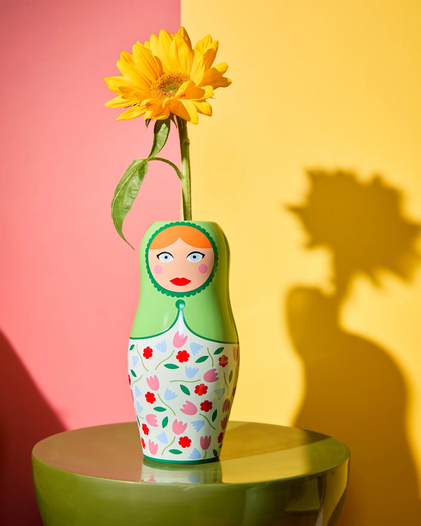 Vase Doll Flower