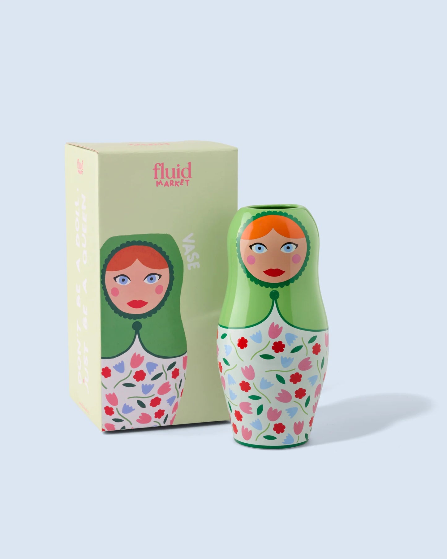 Vase Doll Flower