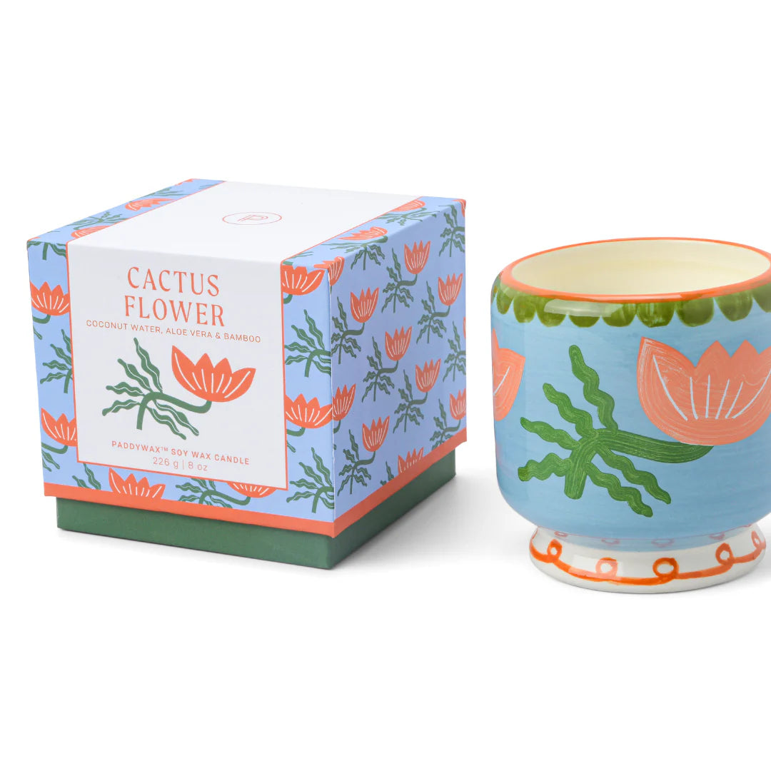 Bougie Adopo - Cactus Flower