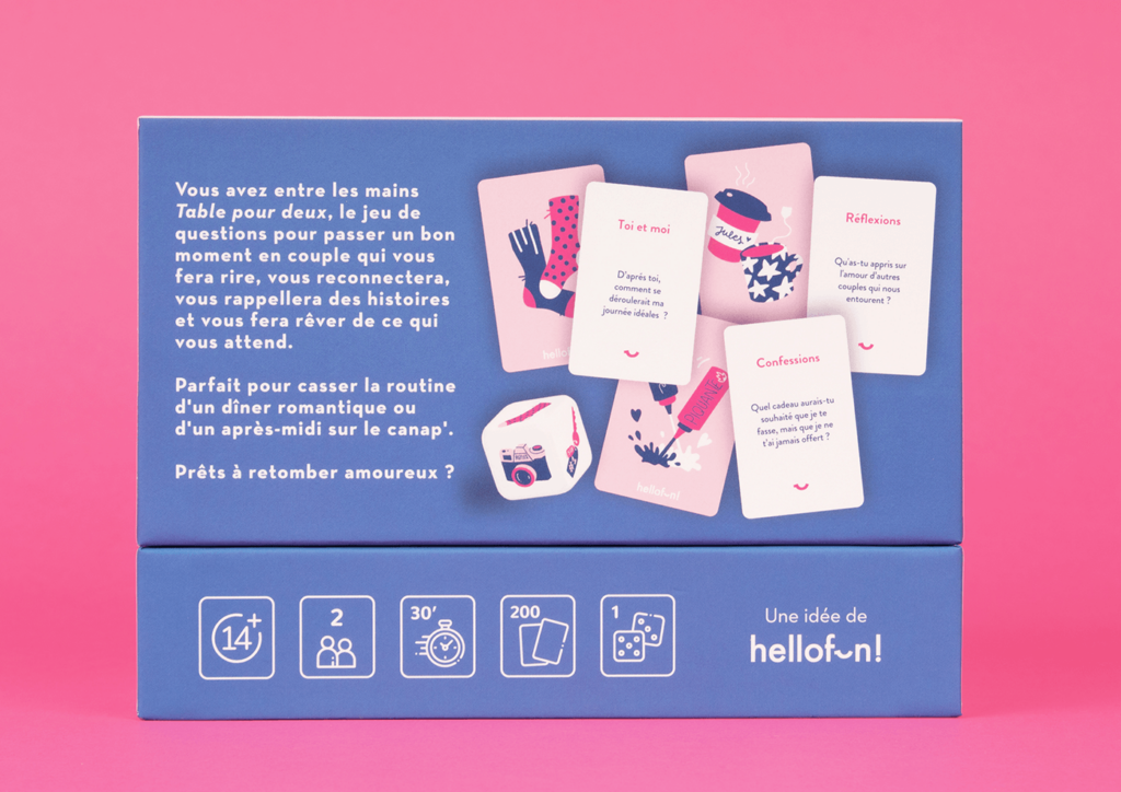 Jeu - Table Pour Deux - Hellofun!