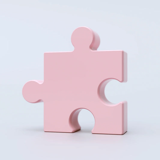 Vase Puzzle Pink