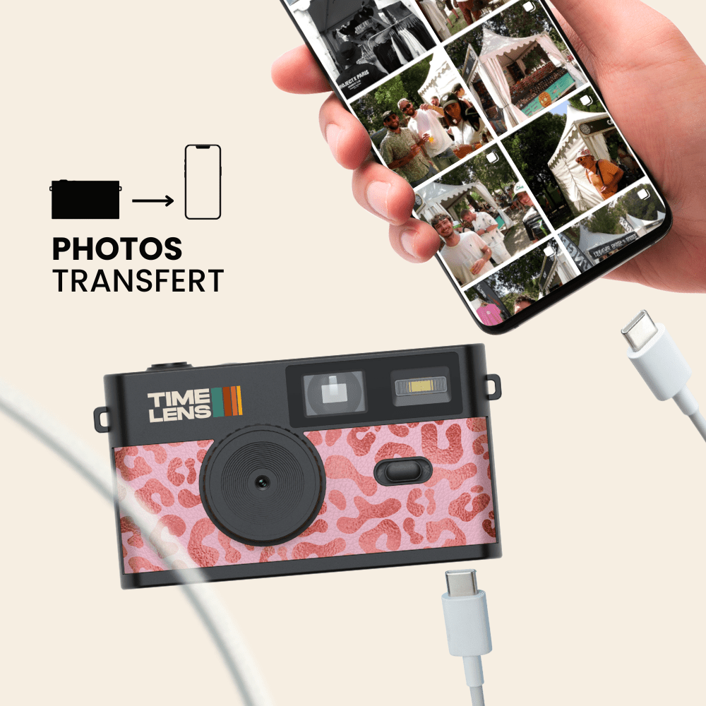 Appareil Photo - Pink Leopard
