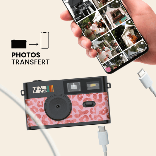 Appareil Photo - Pink Leopard