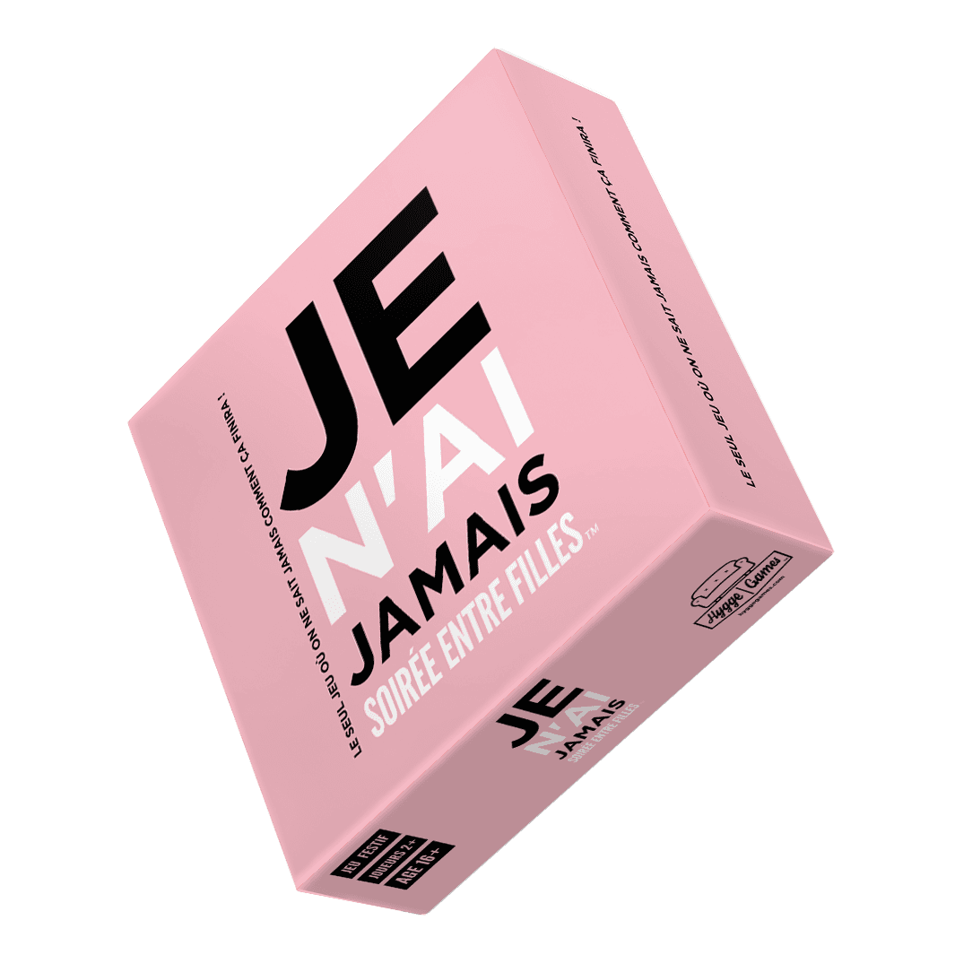 Jeu - Je N’Ai Jamais Soirée Entre Filles - Hygge Games