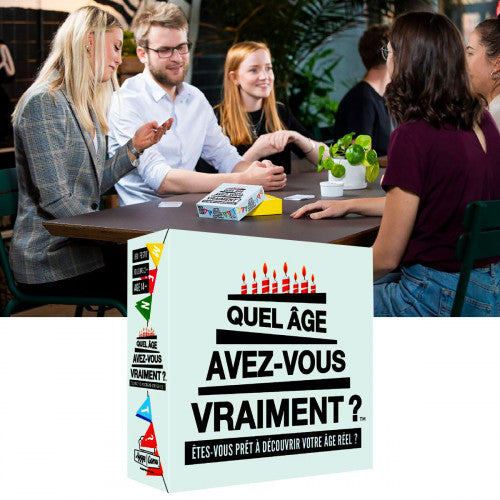 Jeu - Quel Age Avez-Vous Vraiment - Hygge Games