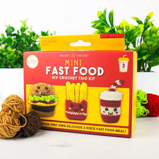 Kit Crochet Fast Food - Gift Republic