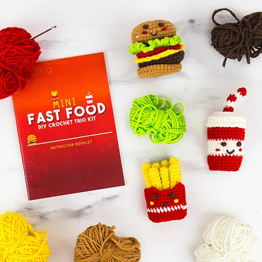 Kit Crochet Fast Food - Gift Republic
