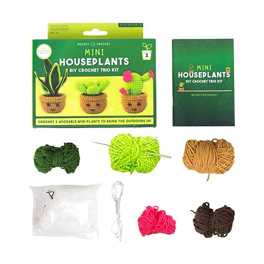 Kit Crochet Houseplants - Gift Republic