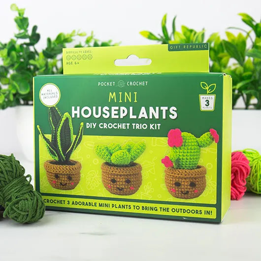 Kit Crochet Houseplants - Gift Republic