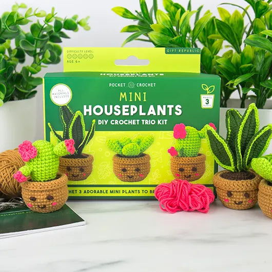 Kit Crochet Houseplants - Gift Republic