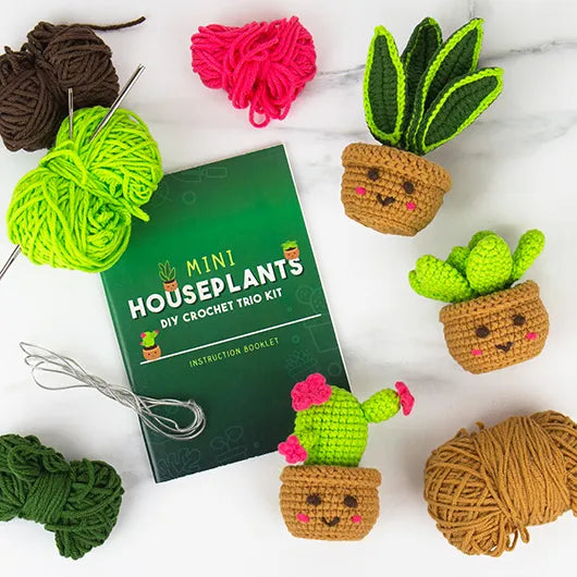 Kit Crochet Houseplants - Gift Republic